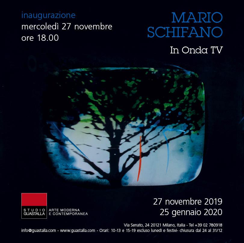 MARIO SCHIFANO - IN ONDA TV