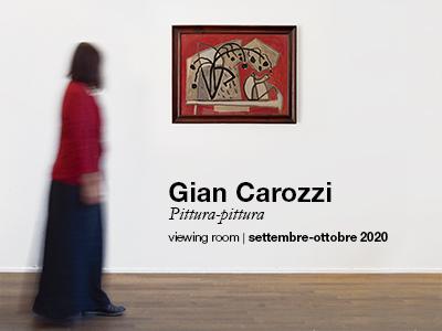 Gian Carozzi, Pittura-pittura
