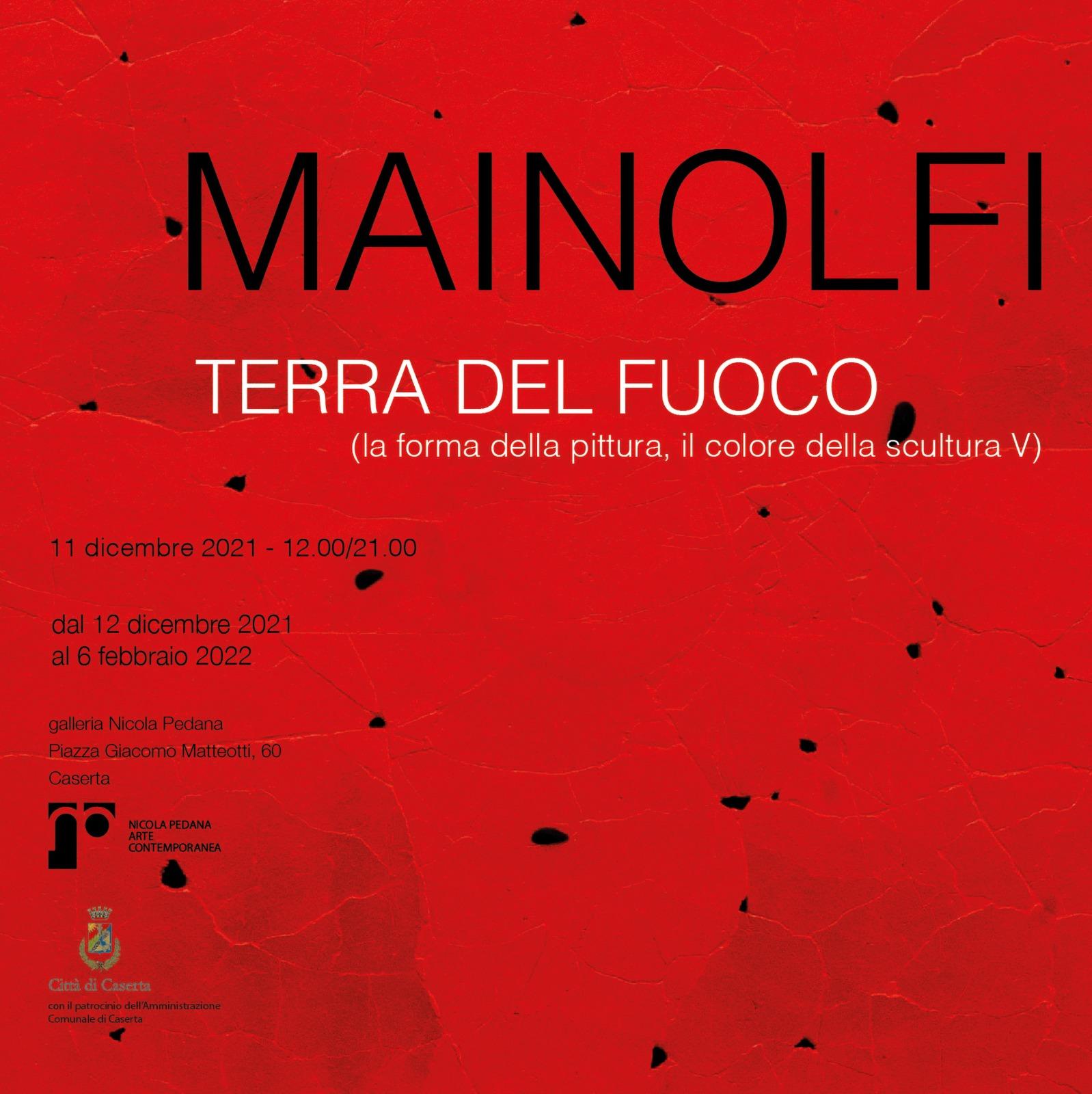Luigi Mainolfi - TERRA DEL FUOCO (la forma della pittura, il colore della scultura V)