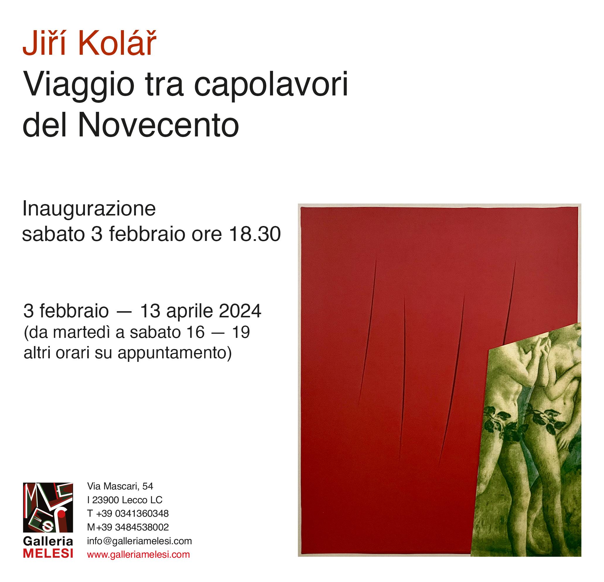 JIRI KOLAR Viaggio nell’arte del Novecento