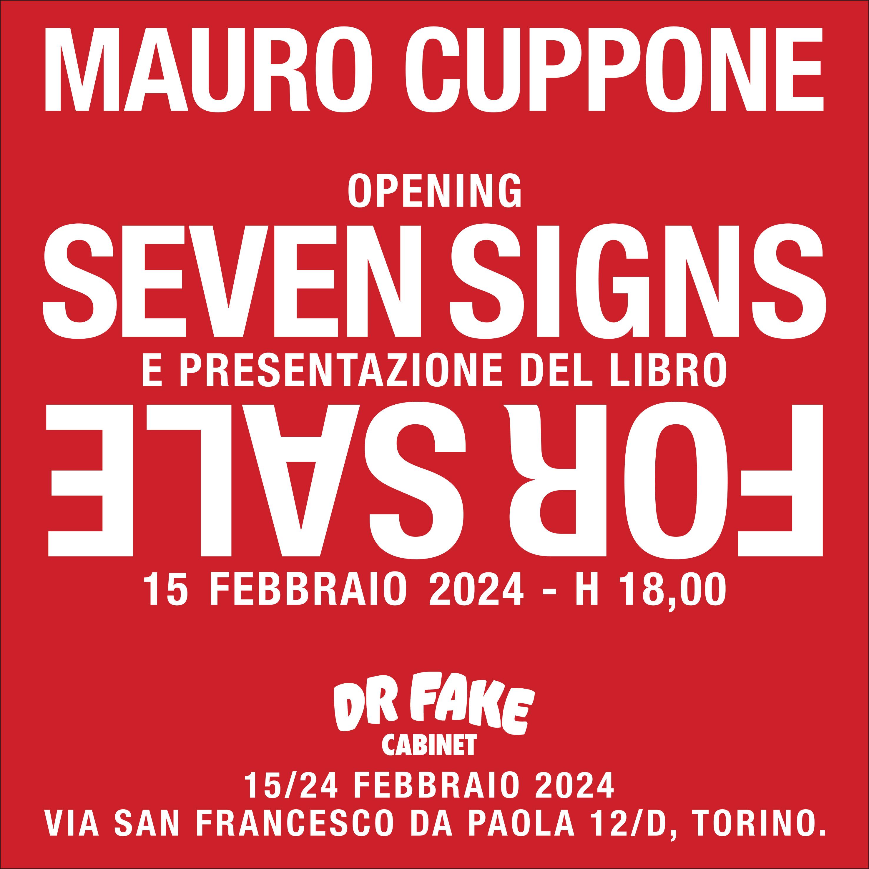 Mauro Cuppone Seven Signs