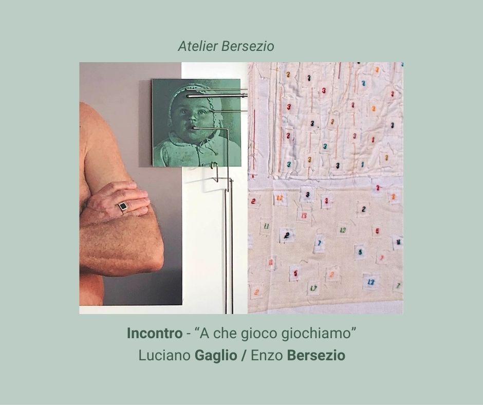 Incontro  “A che gioco giochiamo” Luciano Gaglio/Enzo Bersezio